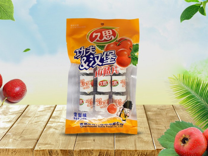 功夫汉堡山楂（雪梨味）208g