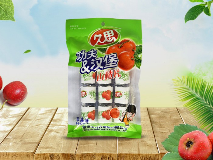 功夫汉堡山楂（苹果味）208g