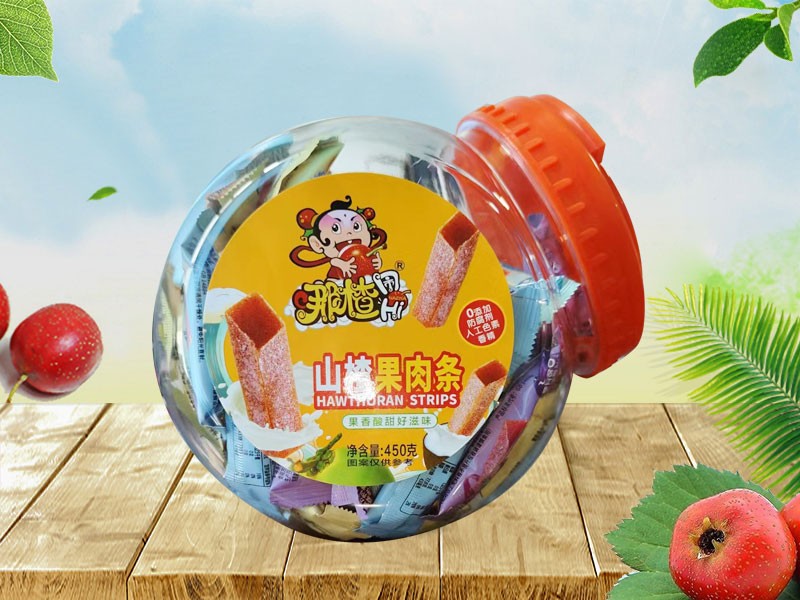 山楂果肉条450克